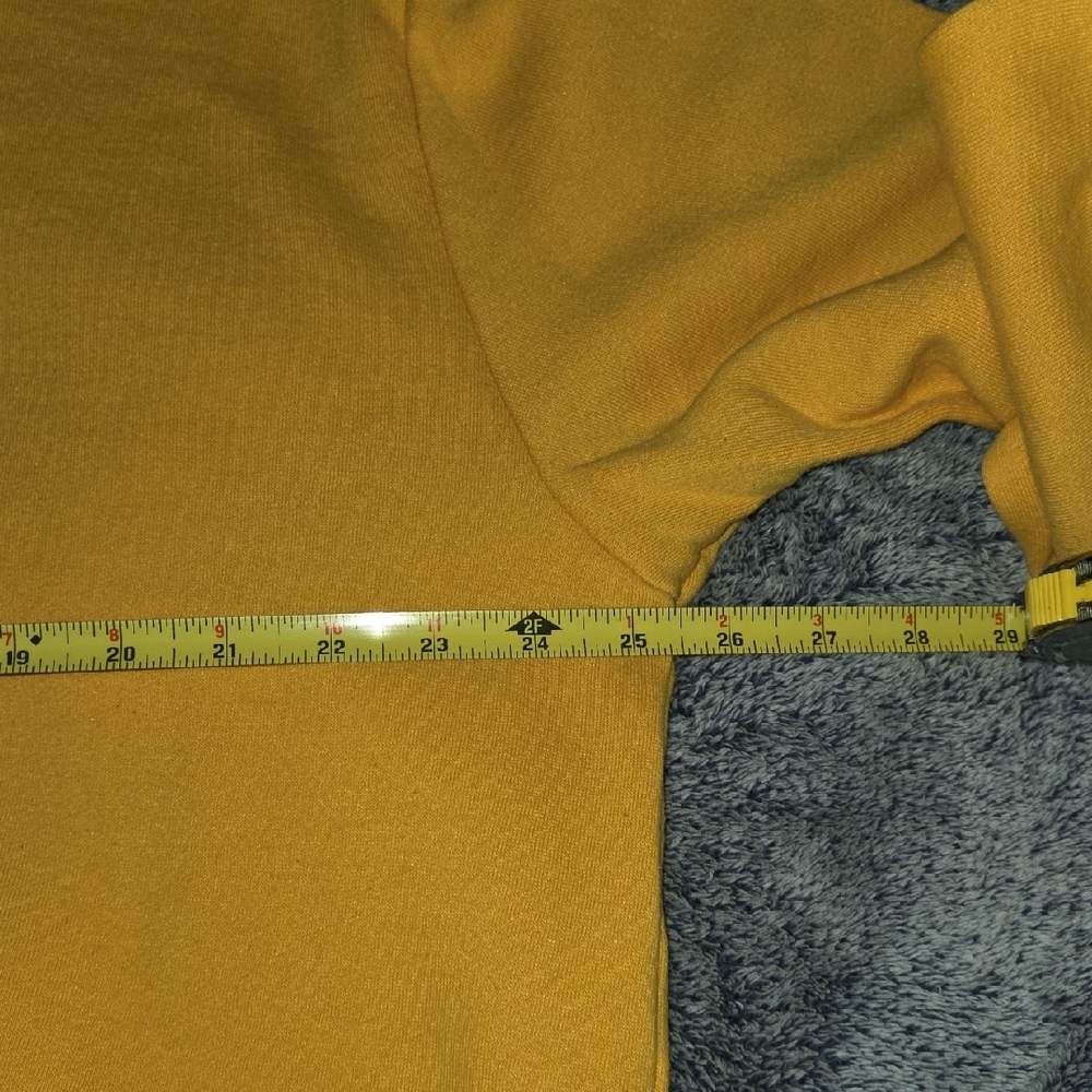 XL Divided Yellow Pringles Hoodie Merch Stoner Skater Whimsy Clowncore Y2k 90s - Picture 7 of 9